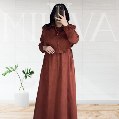 فستان إيليت 2 قطع