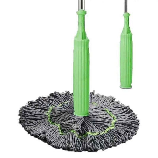 ممْسحة 2 في 1 ميكروفايبر – تنظيف جاف ورطب بمقبض طويل